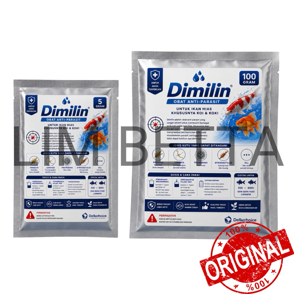 OBAT DIMILIN 5 GRAM / OBAT KUTU DIMILIN