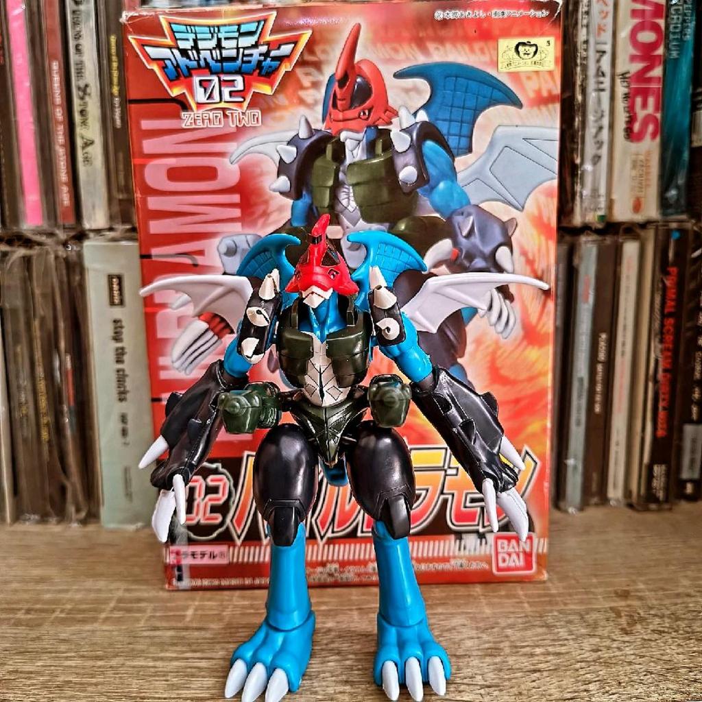 figure model kit digimon paildramon bandai original 2000