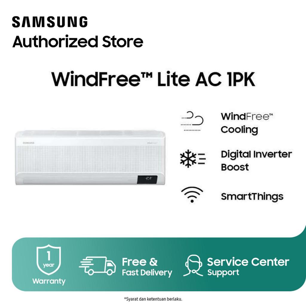 AC SAMSUNG AR10CYFAAWKNSE 1 PK WindFree Lite With Digital Inverter Boost 1 PK