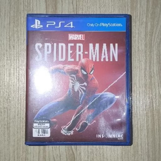 bd kaset spiderman ps4 second