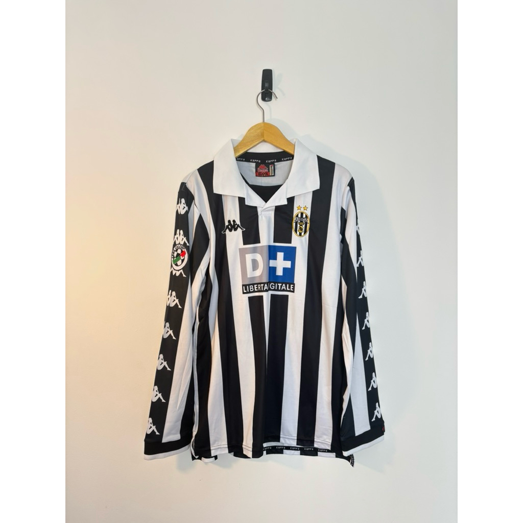 Jersey Long Sleeve Juventus Home 1998–1999 Zidane 21 – Size L