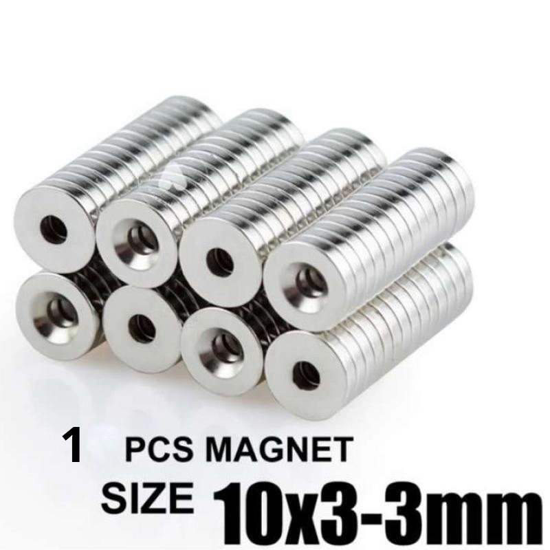 Magnet Neodymium 10x3mm Model Ring Bulat Magnet Ring 10mm x 3mm