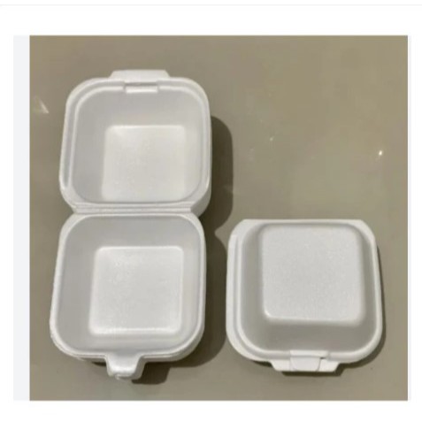 TKKH STEROFOAM MAKANAN BOX BURGER STEROFROAM LUNCH BOX MAKANAN STYROFOAM BURGER