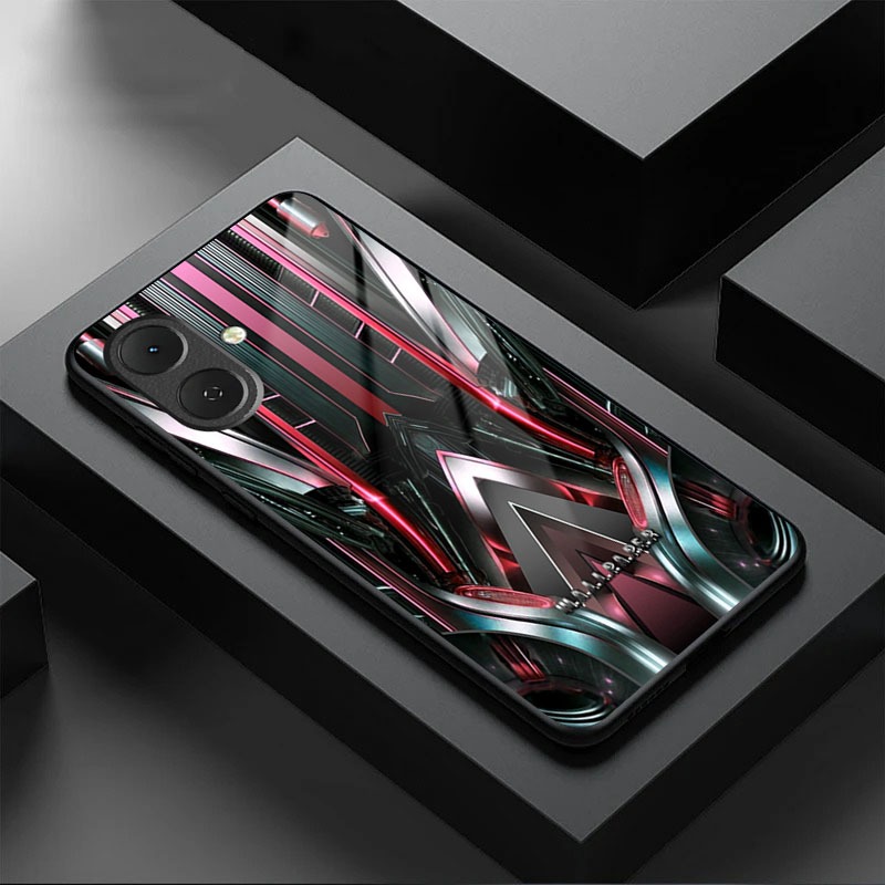 CL Softcase Glass For Infinix Smart 10 - Case Glass Infinix Smart 10 - Casing Kaca Infi Smart 10 Ter