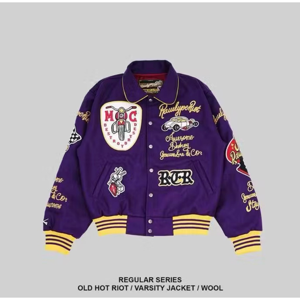 Rawtype Riot Old Hot Riot Jacket Purple
