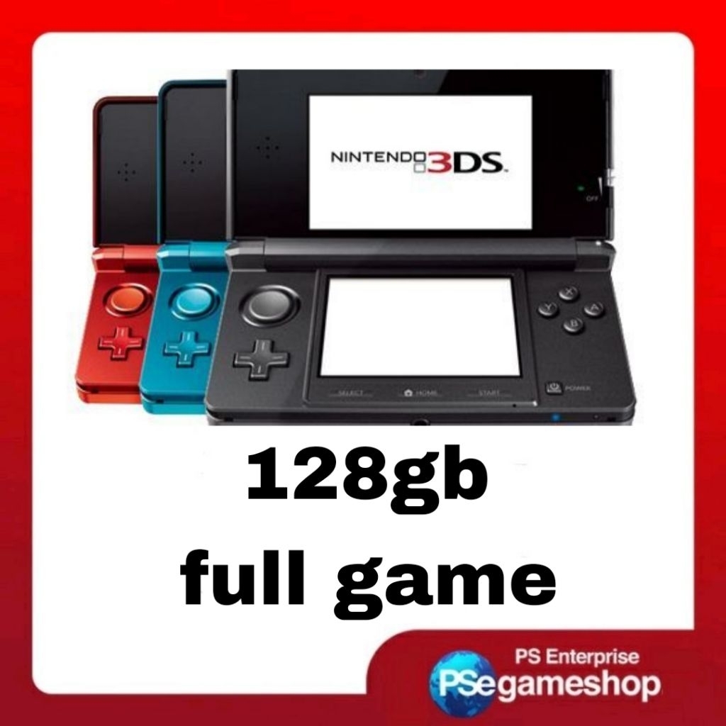 Nintendo 3Ds LL 128GB FullGame (Preloved)