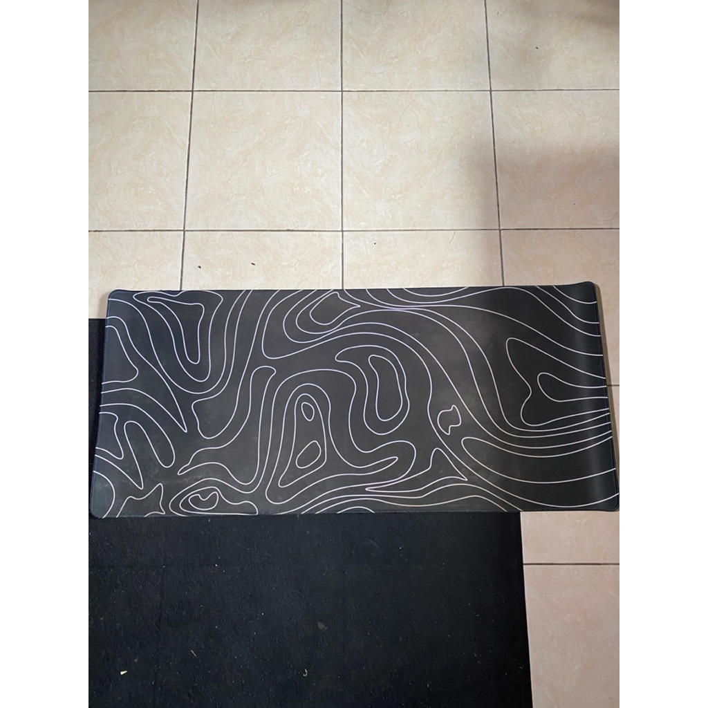 Deskmat / Mousepad motif Topografi - Galatix