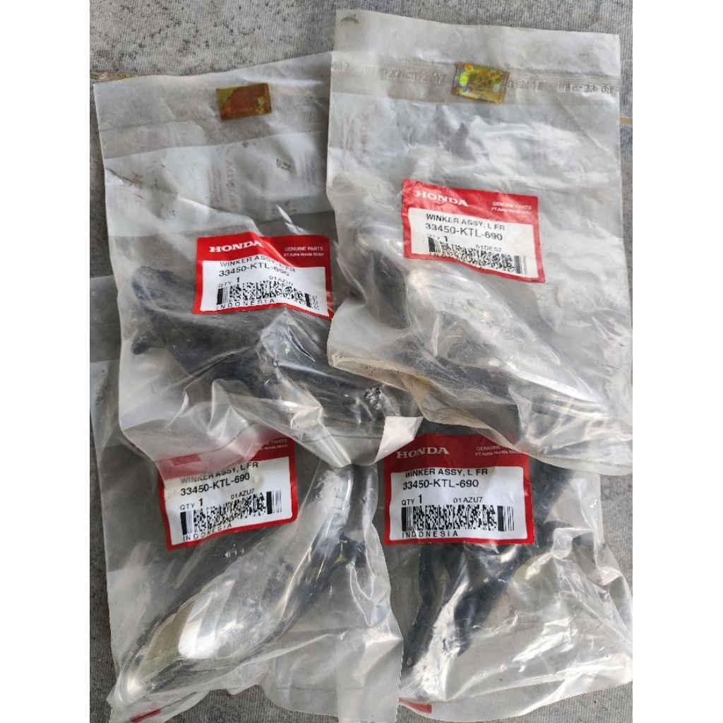 Lampu Sen Sein Ritting Depan Assy Kiri Honda Supra Fit New | 33450-KTL-690