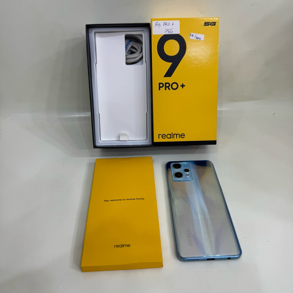 Realme 9 Pro Plus 8/256gb Fullset Second Garansi Resmi