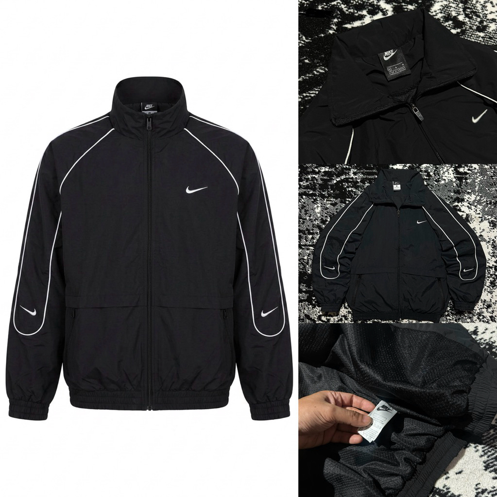 Windbreaker Nike VINTAGE 90s Center LOGO Colourblock