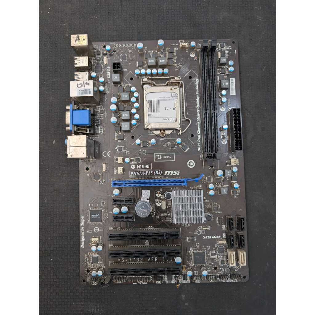 Motherboard MSI PH61A-P35 (B3) , mobo msi socket 1155, normal