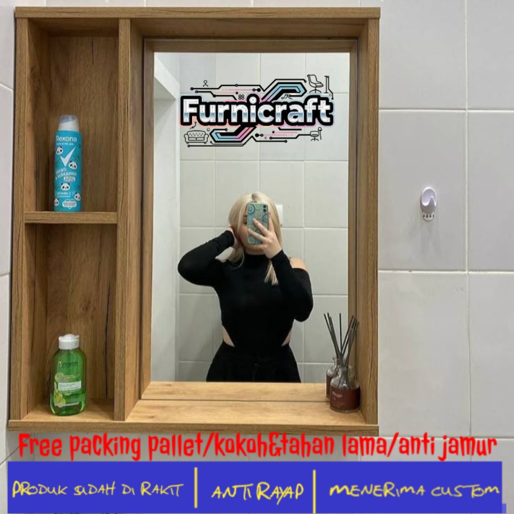 ALMARI WASTAFEL,RAK DINDING,RAK CERMIN KOSMETIK