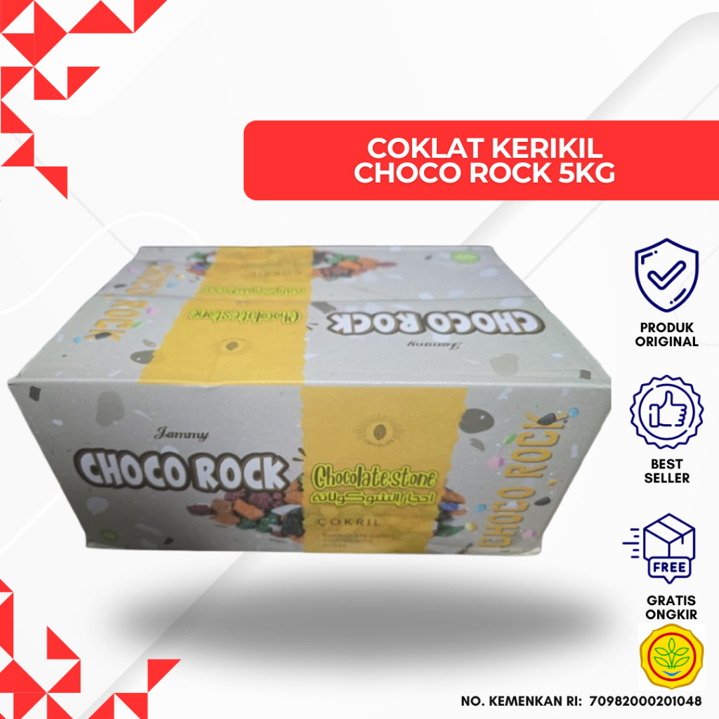 Coklat Kerikil Turkey/ Coklat batu kerikil / Coklat Impor / 5KG