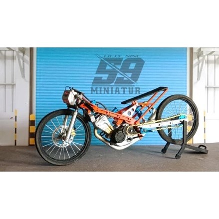 PROMO miniatur motor drag Jupiter z dan sonic