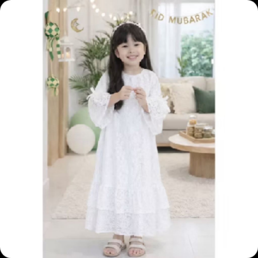 LYLA dress baju anak perempuan gamis anak dress cantik LYLA
