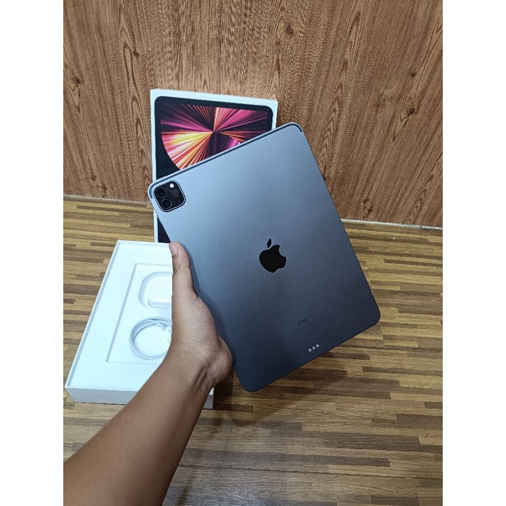 Apple iPad pro M1 11 inch 128GB Wifi Only Second Mulus Fullset Original Murah
