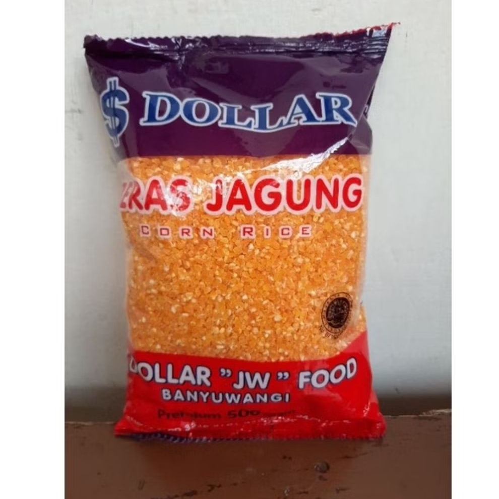 [TERMURAH] Beras jagung dollar 500gr / Beras jagung diet / Beras jagung/ beras jagung dollar