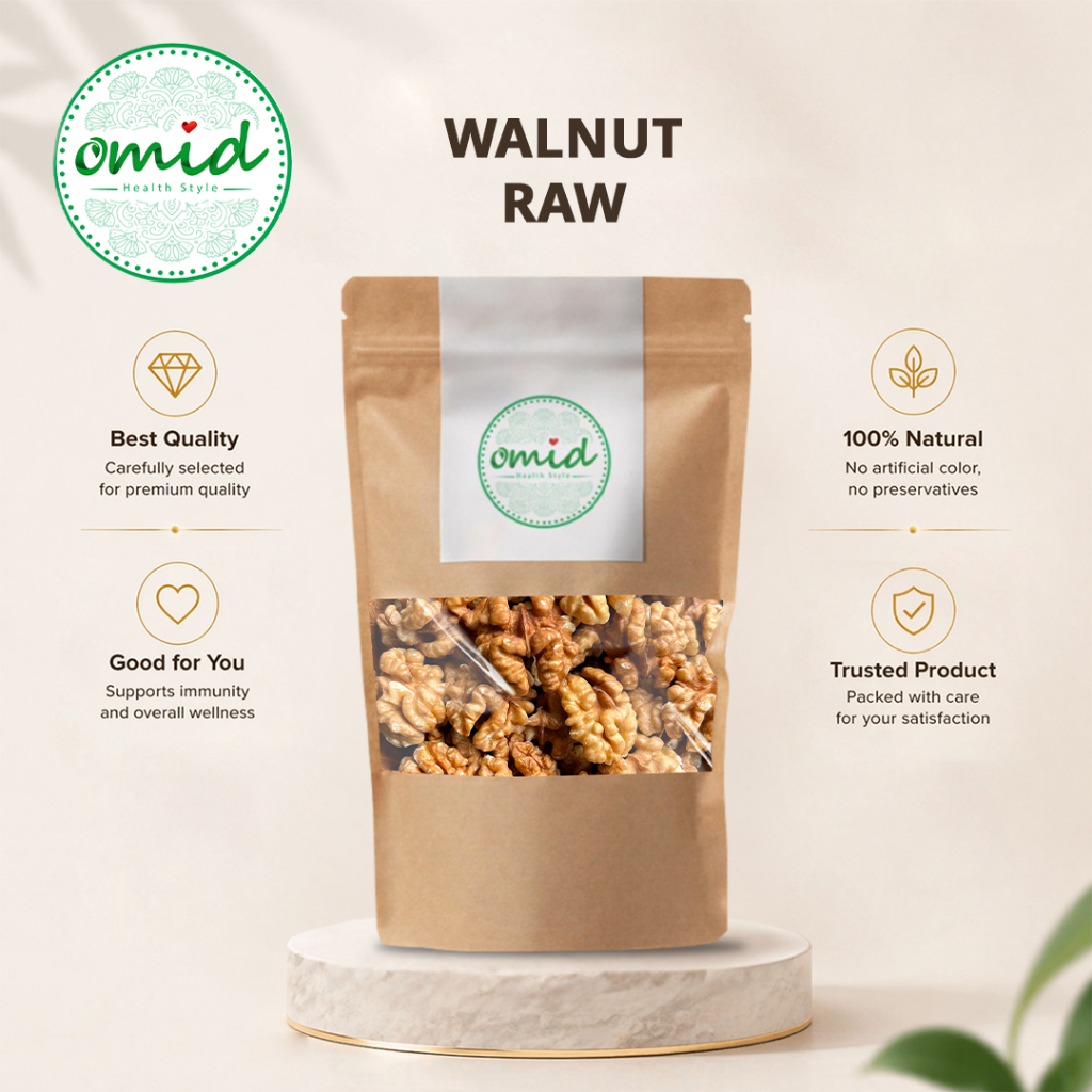 Roasted Walnut | Kacang Walnut Panggang | Raw Walnut | Kacang Walnut Mentah