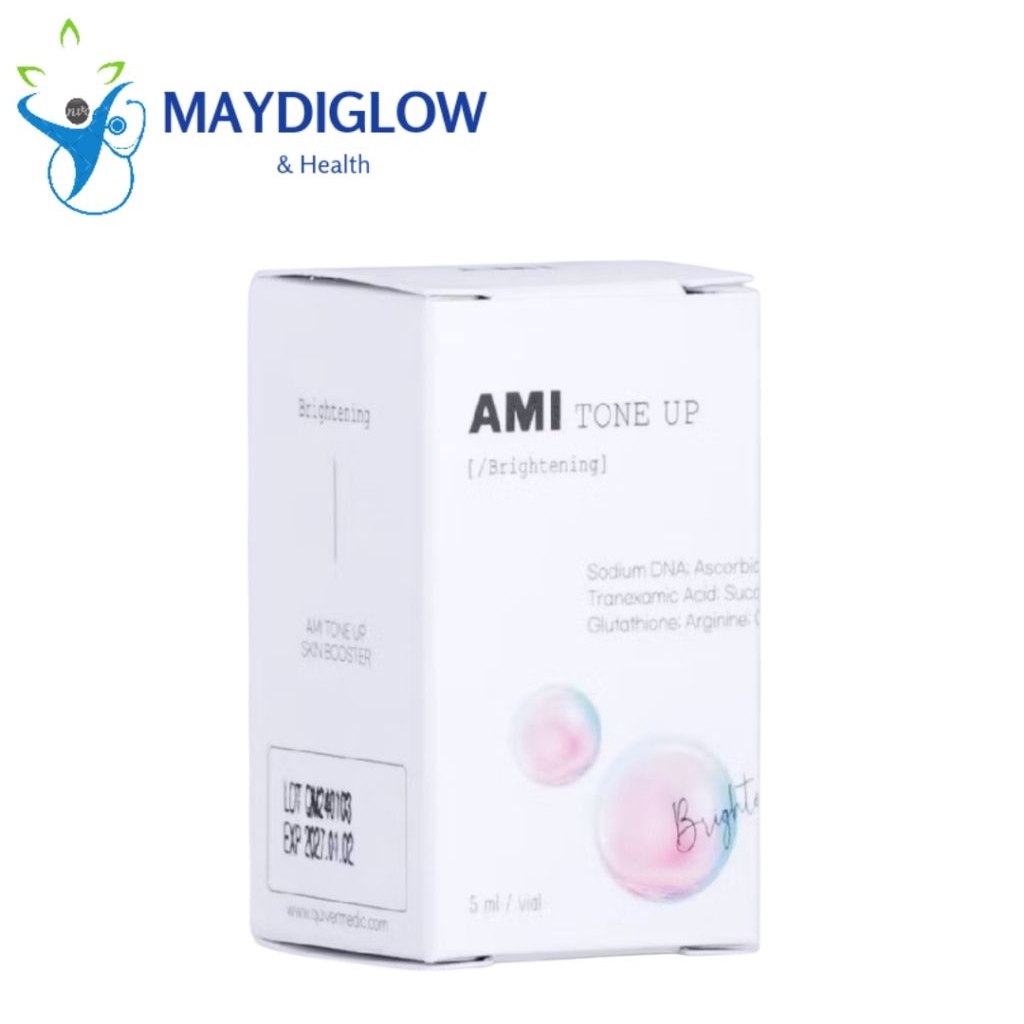 Ami Tone Up Brightening Serum 5 ml - Menghilangkan Flek dan Mencerahkan