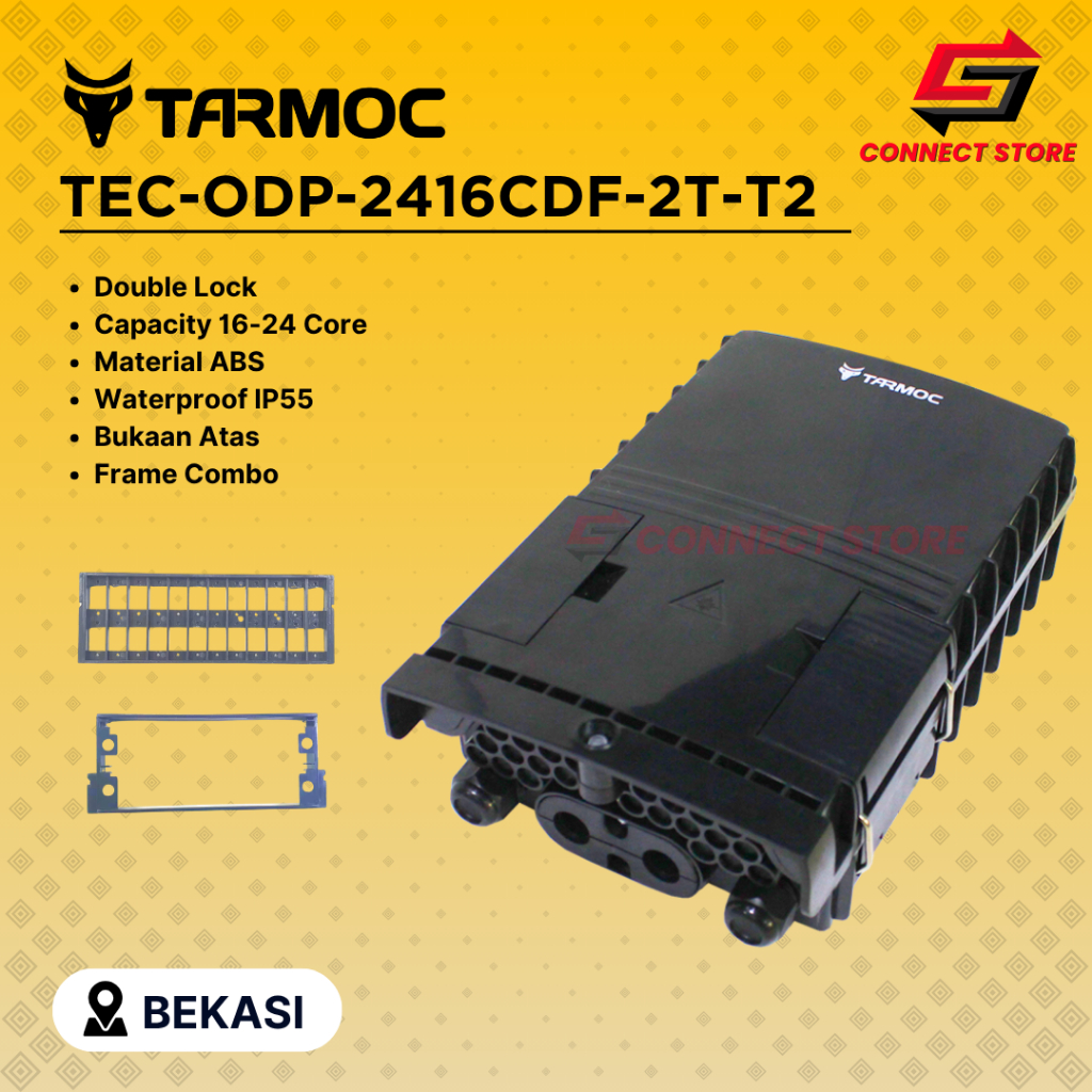 ODP Mini 16 Core SC Hitam | Fiber Optic mini ODP 16C | Box Fiber Optic