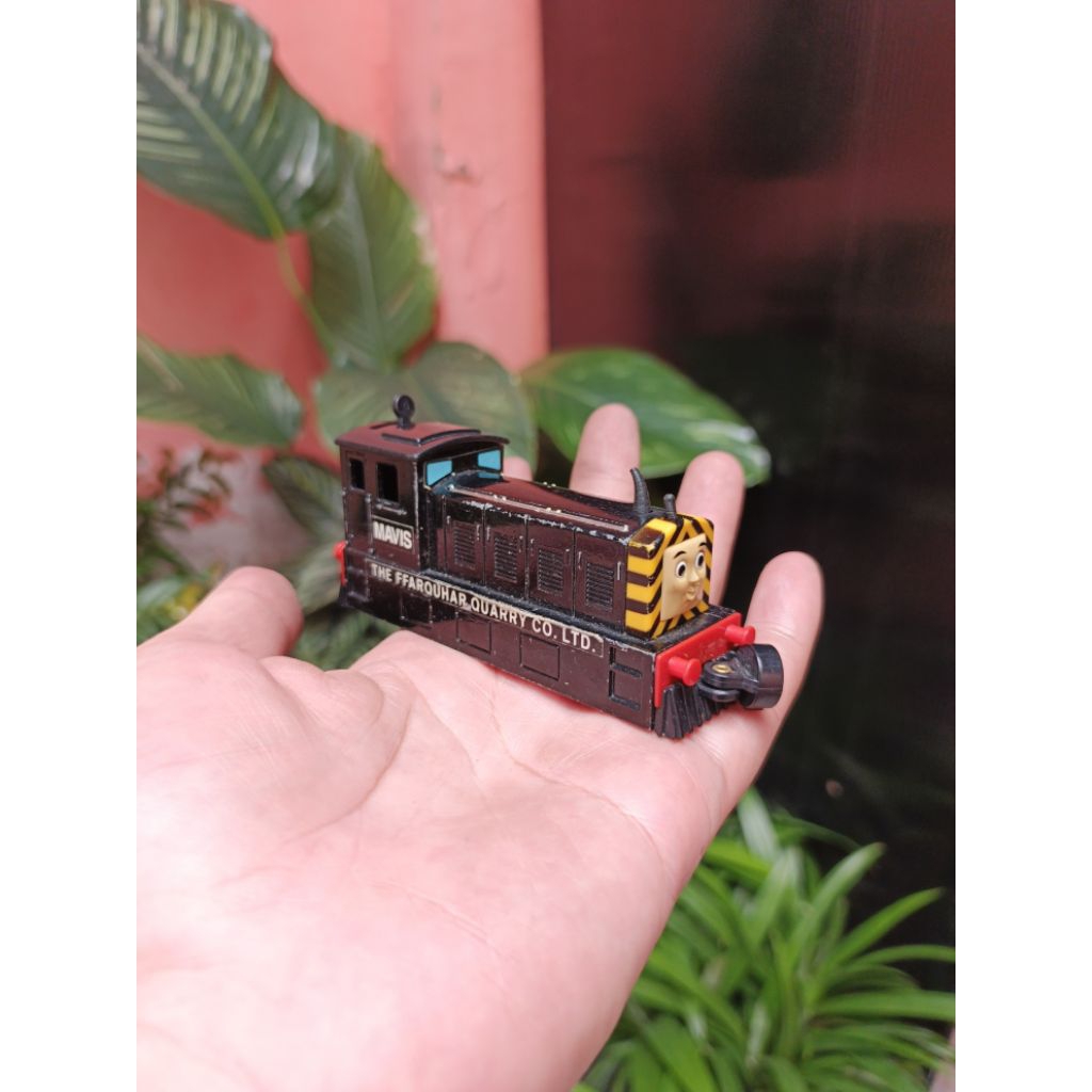Diecast Thomas & Friends Bandai TECS MAVIS Train Engine 1993 Made In Japan Loose Vintage
