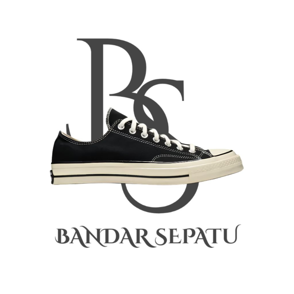 Sepatu 70s Low Black White SKU '162058C'