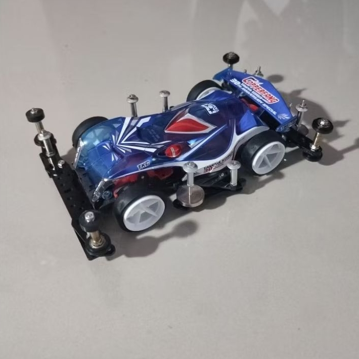 TAMIYA mini 4WD COPPERFANG X FMA CHASSIS CLEAR BLUE