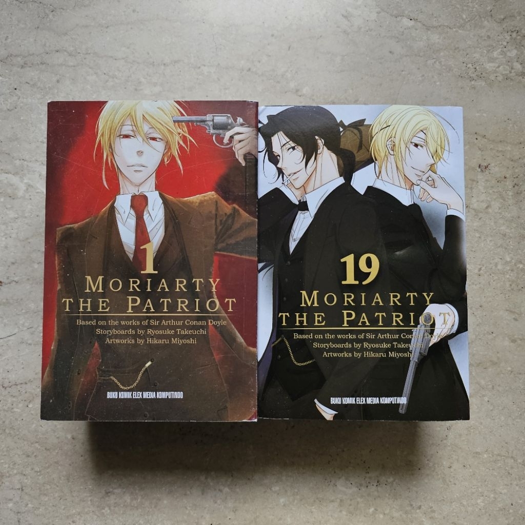 FULL SET Moriarty the Patriot Komik Manga 1-19