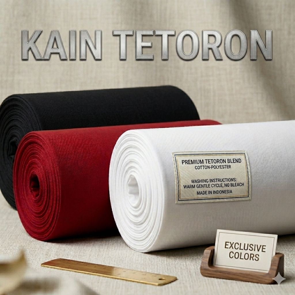 Kain TC Tetoron Bendera lebar 115cm