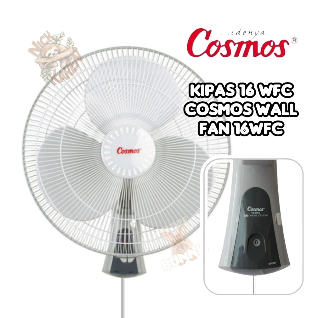 KIPAS 16 WFC COSMOS WALL FAN 16WFC