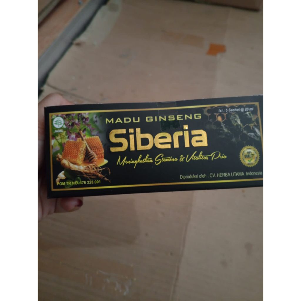 pesanan madu siberia @5 sachet