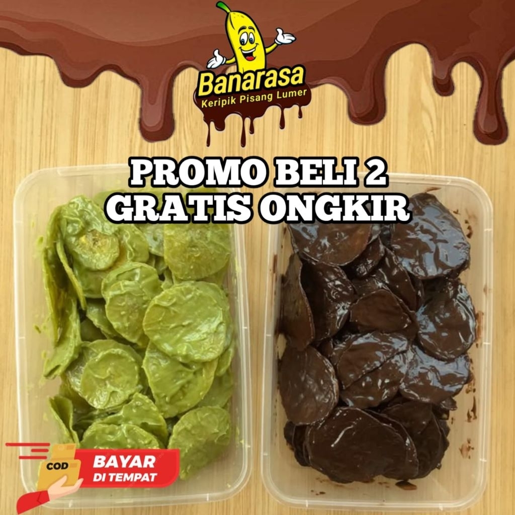 keripik pisang coklat lumer Banarasa_Banana cips lumer_keripik pisang coklat_keripik pisang lumer