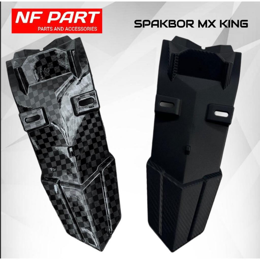 SPAKBOR BELAKANG MX KING MODEL EXCITER CARBIN GLOSSY CATUR SPAKBOR BELAKANG MX KING CC 150 UNIVERSAL