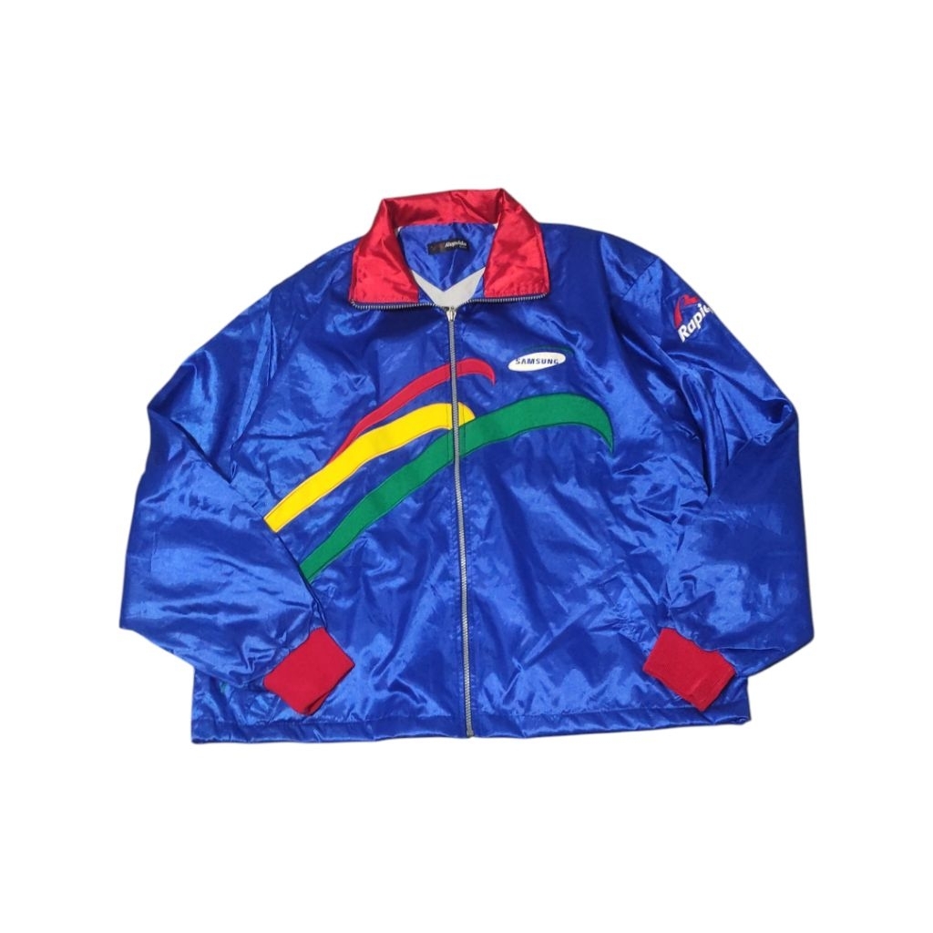 Jaket Rapido Samsung Fire & Marine Insurance Volleyball Team Vintage Custom Boxy Cut