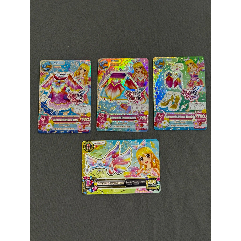 Aikatsu Mermaid Pisces Fullset Premium Rare