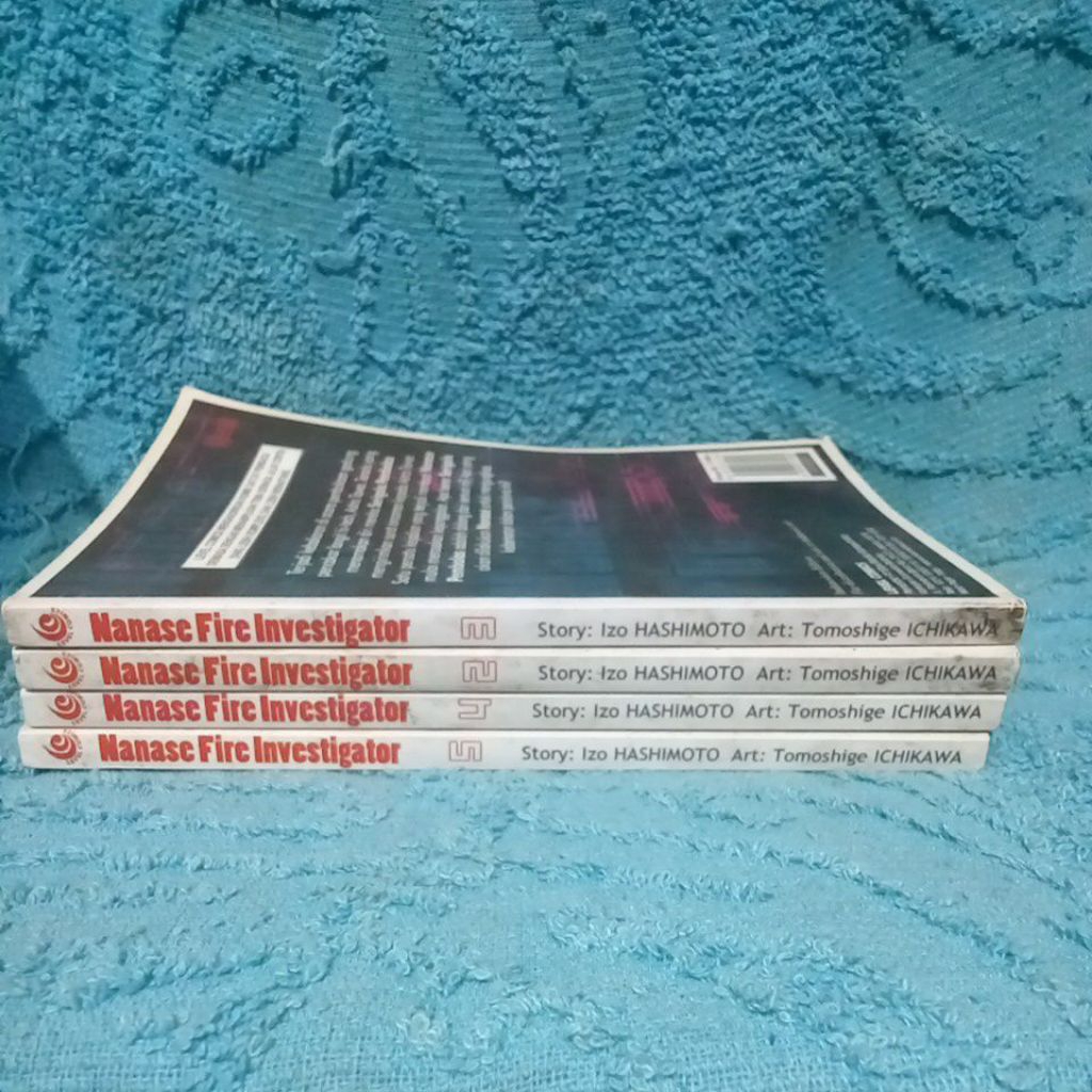 nanase fire investigator paket 4 buku