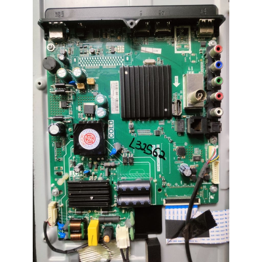 MAINBOARD TV TCL L32S62 / MB TCL L32S62 / MOTHERBOARD / MOBO / MODUL / MESIN TV TCL / L32S62 / MB TV