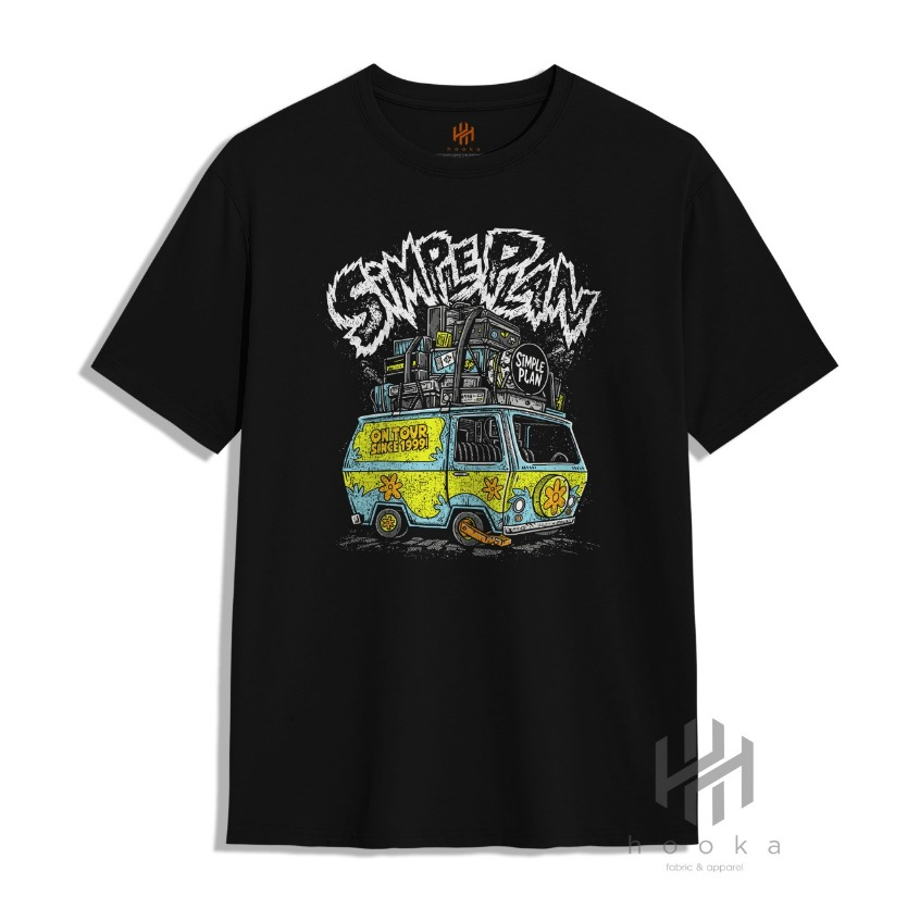 Kaos Simple Plan us tour 2023 Unisex Cotton 100% S-5XL