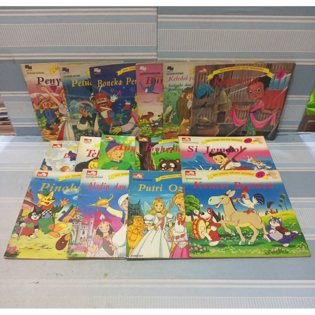 Buku dongeng anak anak bergambar
