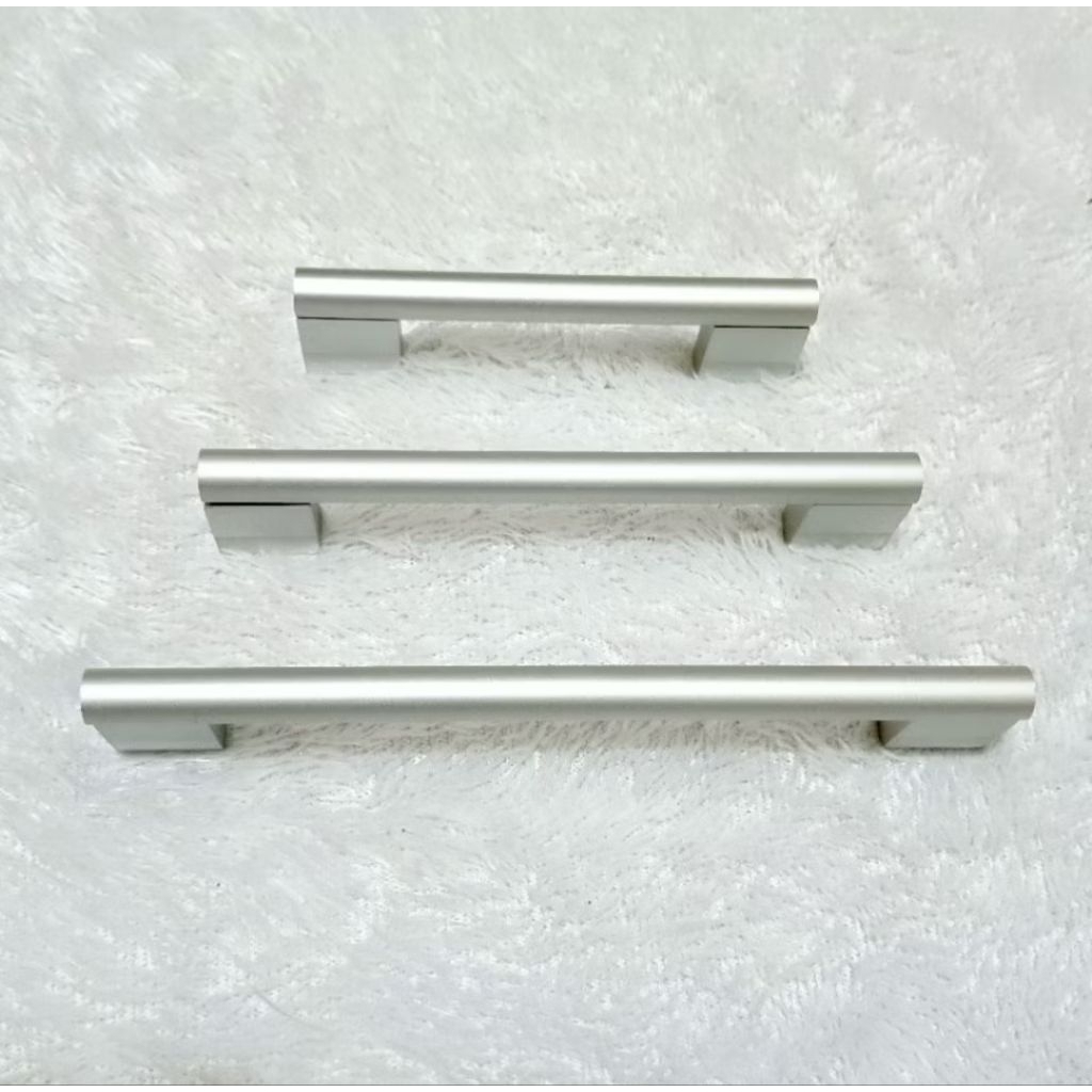Handle Aluminium Pegangan Tarikan Laci Lemari Mebel Kitchen Set  TPA 10 Anodize