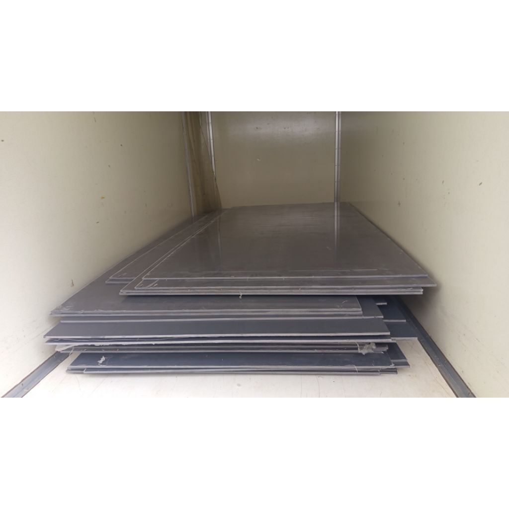 PVC abu lembaran 20mm 65cm x 25cm