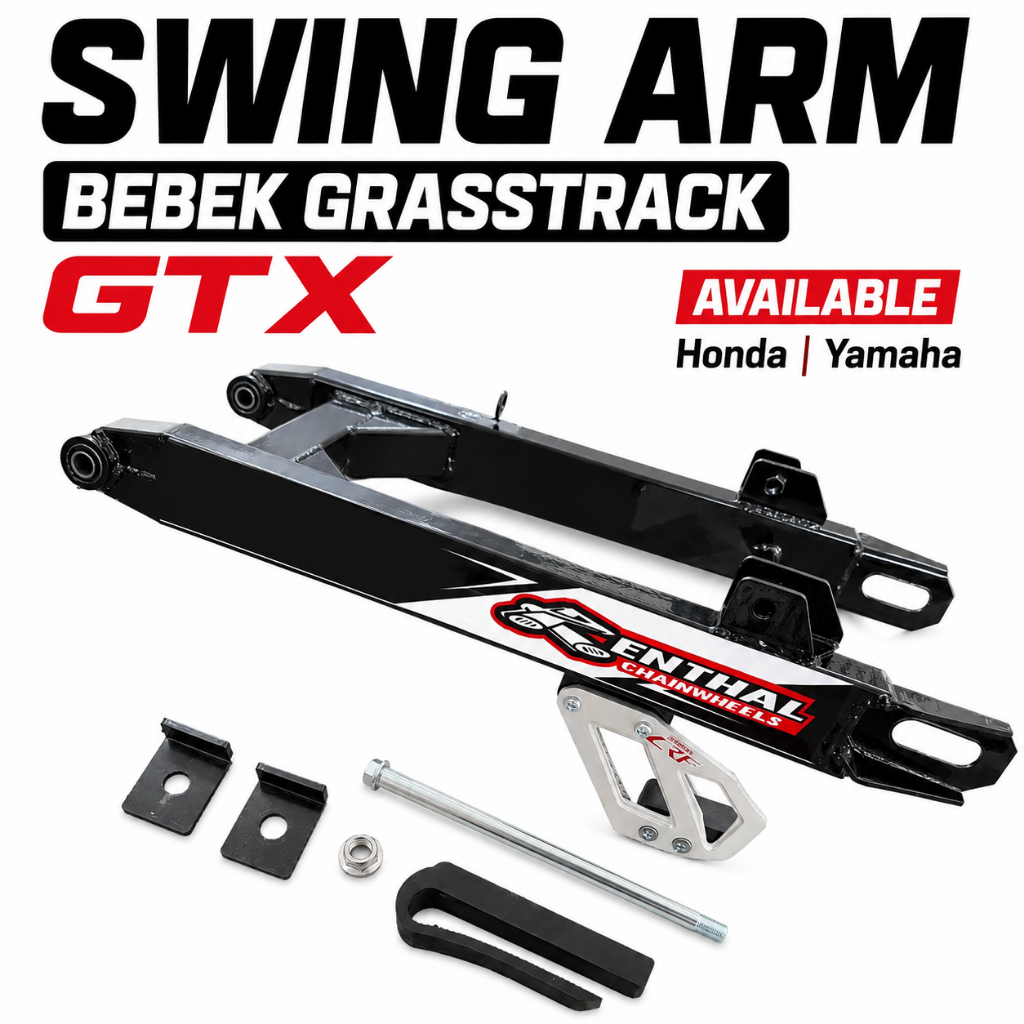 Swing Arm Bebek Modif Trail Grasstrack GTX Supra Revo Jupiter Vega // Arm Bebek Trail Taxy Gabah