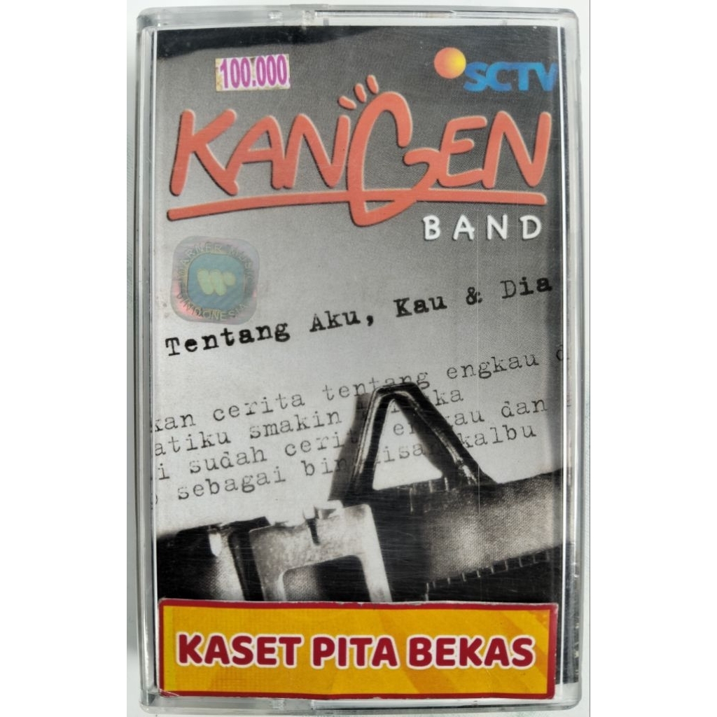 kaset pita bekas kangen band