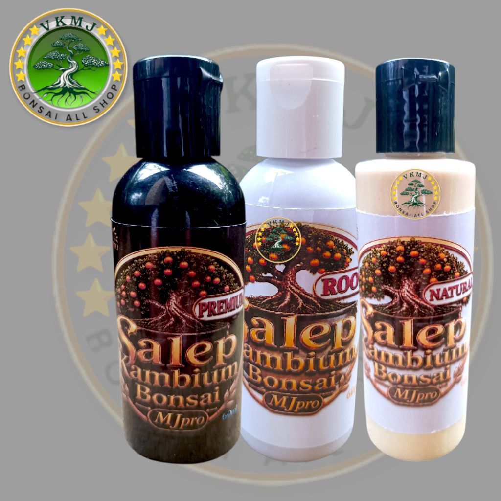 Salep kambium bonsai plus Fungsida Mjpro variasi 60ml