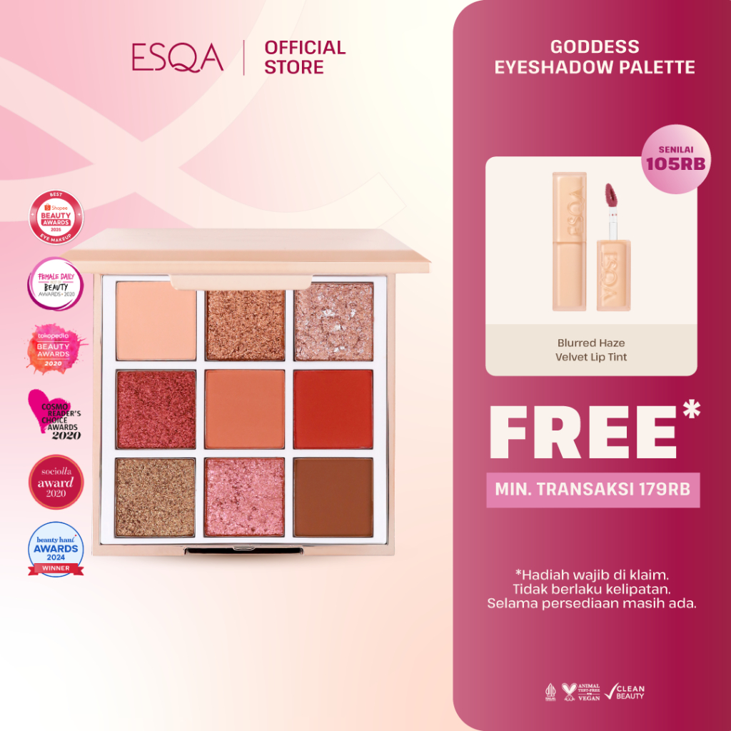 ESQA Goddess Eyeshadow Palette