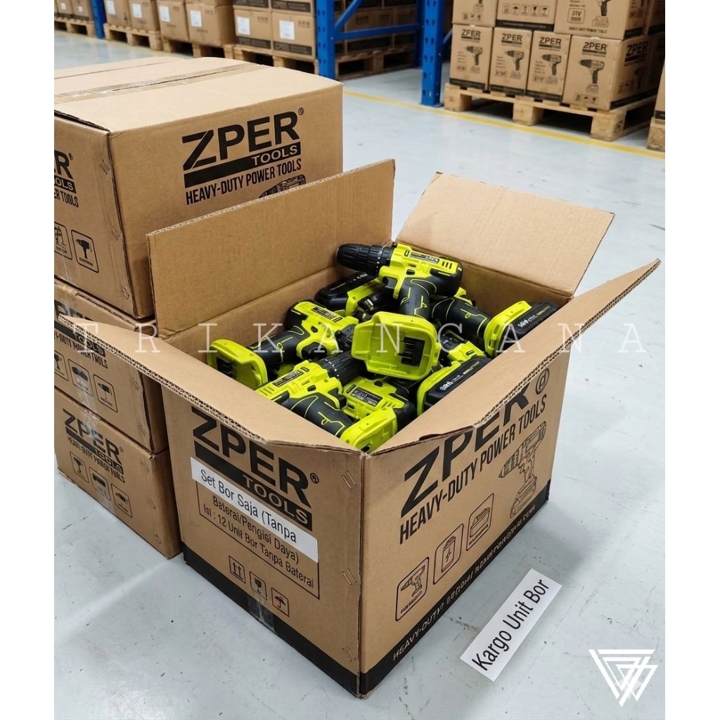 BOR CORDLESS ZPER UNIT ONLY (HANYA MESIN) TANPA BATERAI