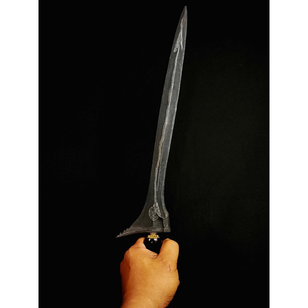 Keris Sepuh Jalak Ngore Pamor Satrio Pinayungan