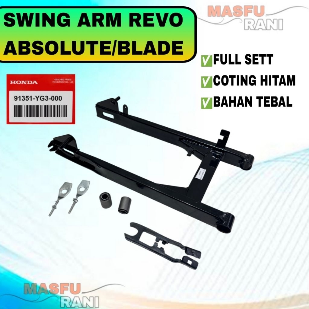 Swing Arm Honda Revo Absolute Revo Lama Blade Lama Hitam
