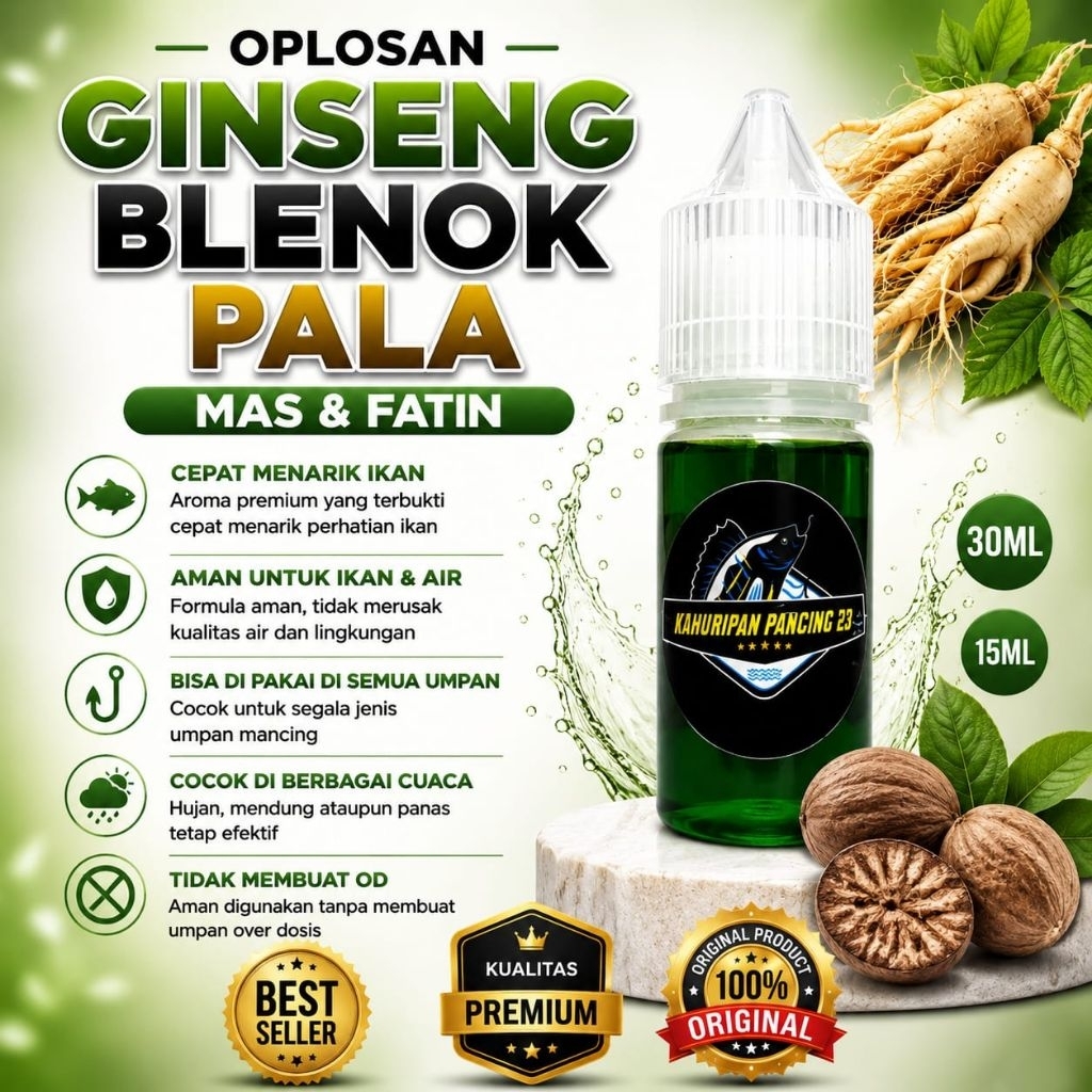 ESSEN MANCING : no : 10. OPLOSAN GINGSENG PALA
