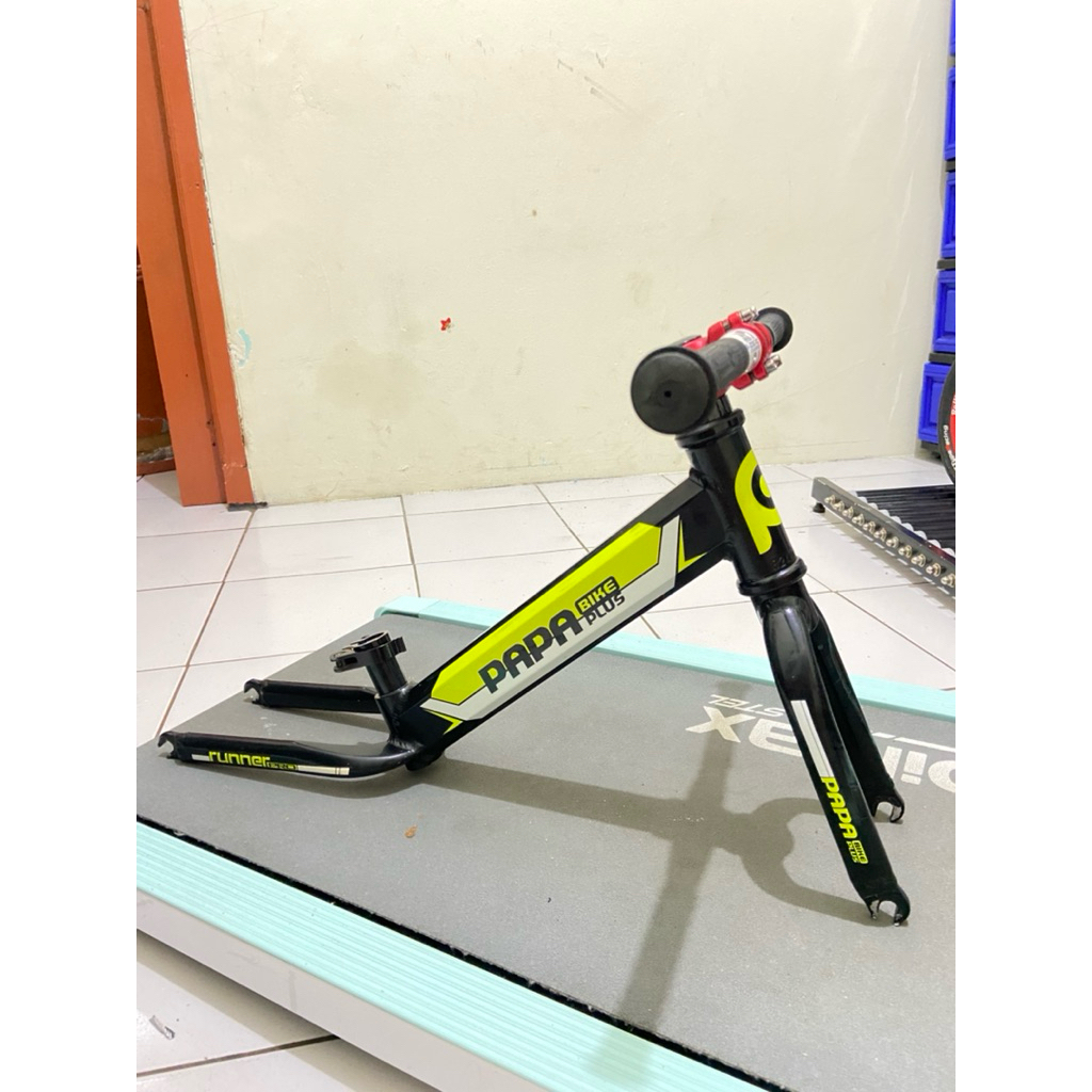frame papabike runner pro set handlebar gipsy carbon